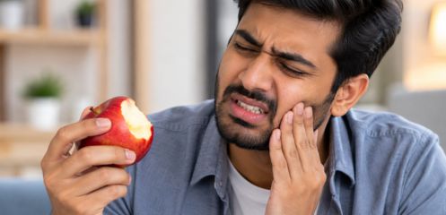 Difficulty chewing food